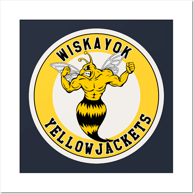 Yellowjackets, Wiskayok High soccer Wall Art by Teessential